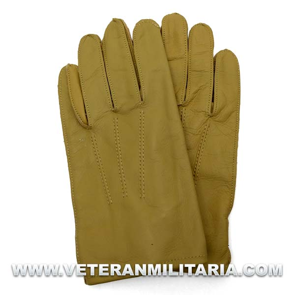 M US WW2 Para Leather Gloves Paratrooper Fallschirmjäger Leder Handschuhe Gr.9