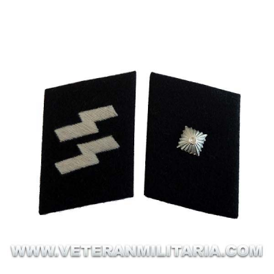 Parches de cuello SS-Unterscharfuhrer