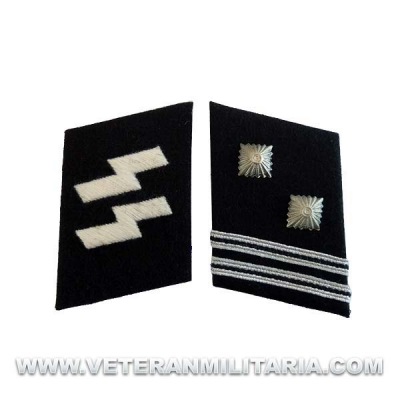 Parches de cuello SS-Sturmscharfuhrer