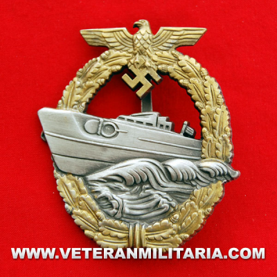 Distintivo de combate de lanchas 