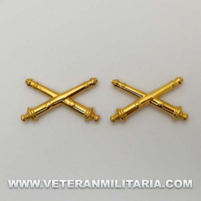 Collar insignia Field Artillery Official