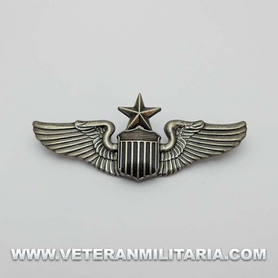 Insignia Alas de Piloto Sénior USAAF