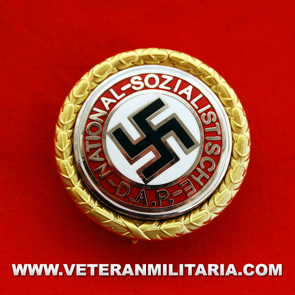 The Golden Party Badge of the N.S.D.A.P.