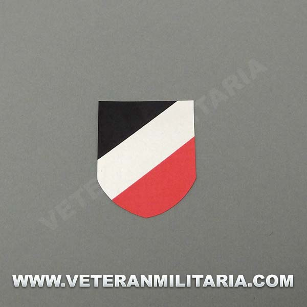 Decal for Helmet German Tricolor shield