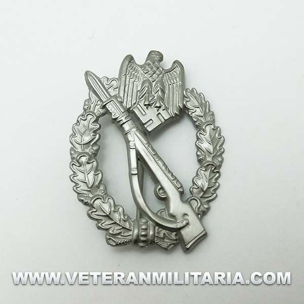 Army Infantry Assault Badge in silver