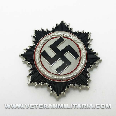 Cruz Alemana en plata - Deutsche Kreuz