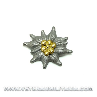Edelweiss para Gorras de Plato Gerbisjäger
