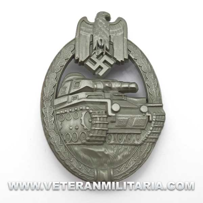Distintivo de Lucha con Carros de Combate Plata