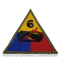 Patch, 6th Armored Division (Super Sixth) Original