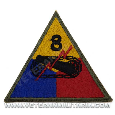 Parche 8ª División Blindada (Iron Snake) Original