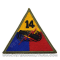 Patch, 14th Armored Division (Liberators) Original
