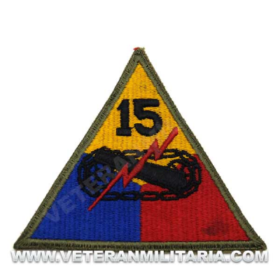 Patch, 15th Armored Division Original