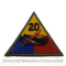 Patch, 20th Armored Division (Armoraiders or Liberators) Original