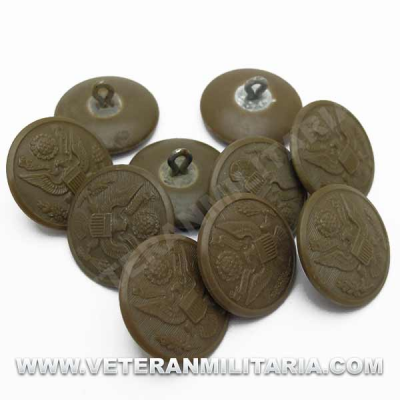 Button of Overcoat US Original