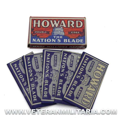 Cuchillas de Afeitar Howard Original