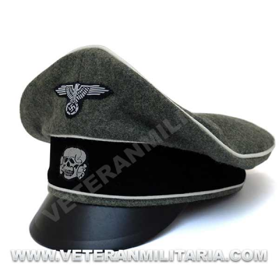 Gorra de plato M34 Alter Art de oficiales Waffen SS