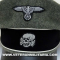 Gorra de plato M34 Alter Art de oficiales Waffen SS
