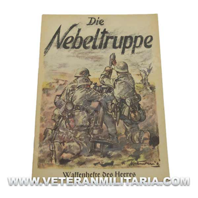 Libro Aleman Die Nebeltruppe , Waffenhefte Des Heeres