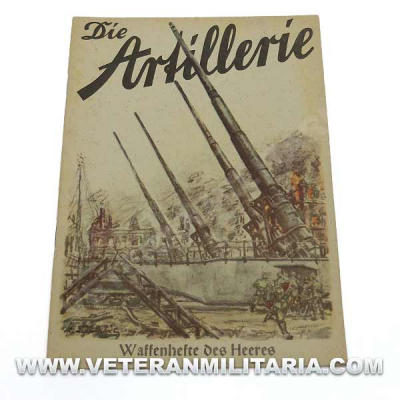 Libro Aleman Die Artillerie, Waffenhefte Des Heeres