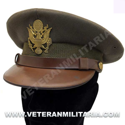 US Army Officer's Visor Hat Original