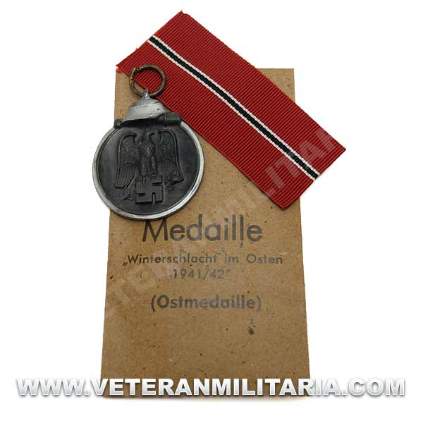 German Eastern Front Medal-Wilhelm Deumer Original