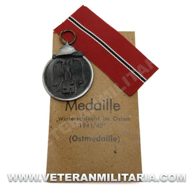 German Eastern Front Medal-Wilhelm Deumer Original