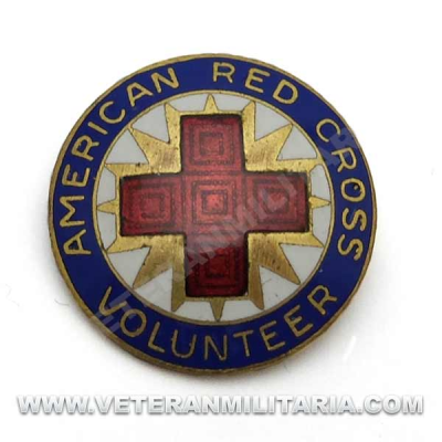 Pin de la Cruz Roja Americana Cuerpo de Producción