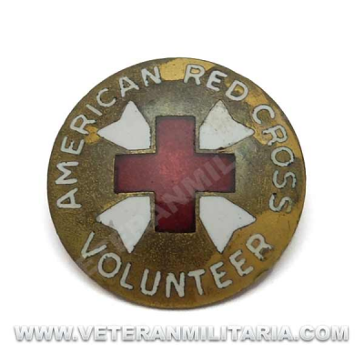 American Red Cross Volunteer Pin Nurse's Aides Original 