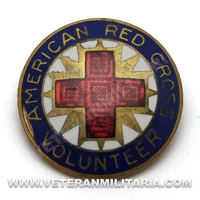 American Red Cross Volunteer Pin, Production Corp (3)