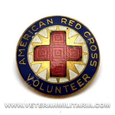 American Red Cross Volunteer Pin, Production Corp Original (4)