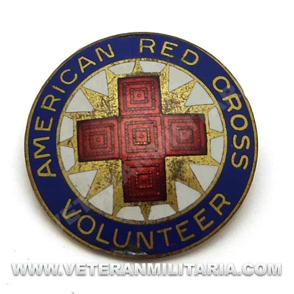 American Red Cross Volunteer Pin, Production Corp Original (5)