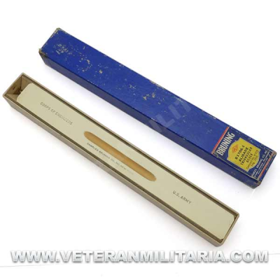 US ARMY Corps of Engineers Wooden Triangle Ruler Original