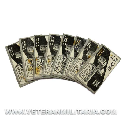 Hojas de Afeitar Double Six 1944 Original